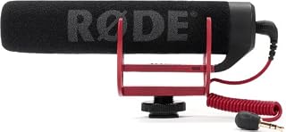RØDE VideoMic GO Lightweight On-camera Shotgun Microphone for Filmmaking, Content Creation and Location Recording