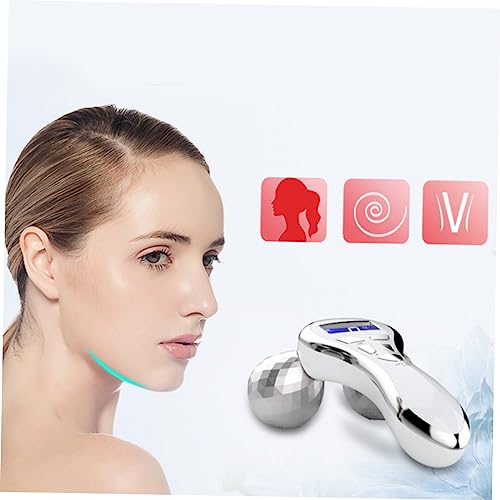 minkissy Massageador Facial Em Forma De V Rolante Massageador Corporal Rolo De Beleza Para Os Olhos