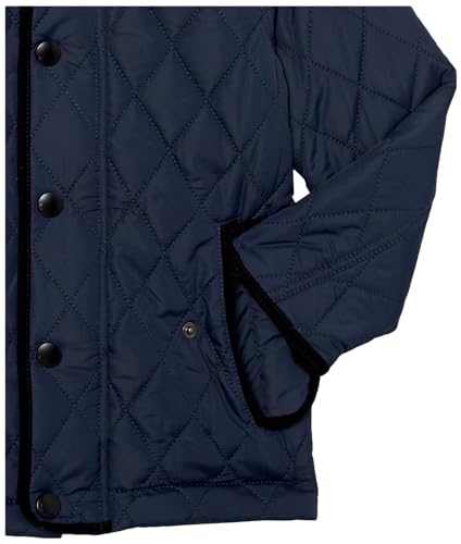 Urban Republic Boys Quilted Barn Jacket, Navy