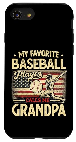 ���B���e�[�W�}�C�t�F�C�o���b�g�x�[�X�{�[���v���C���[Calls Me Grandpa US�t���b�O �X�}�z�P�[�X iPhone SE (2020) / 7 / 8 �p