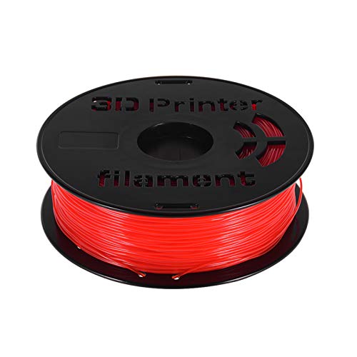 FUNFANG Flex Filament, 1KG/Spool 1.75mm Flexible TPU Filament Printing Material Supplies White, Black, Transparent for 3