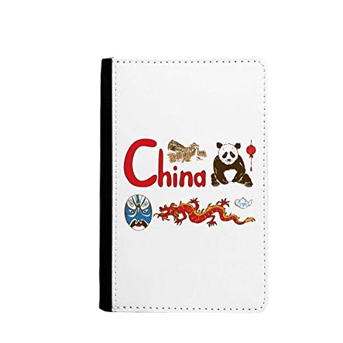 Portefeuille de voyage Chine porte-passeport sécurisé grand format adulte