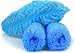 Premium 100 Pack (50 Pairs )Disposable Boot & Shoe Covers - Durable, Water Resistant, non-slip, non-toxic, Recyclable, blue, stretchable fits up to size 11 US Men and 13 US Women
