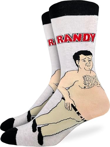 Good Luck Sock Mens Trailer Park Boys Randys Belly Socks Adult Shoe Size 7-12