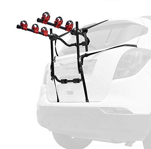 Home Cloud Bike Rack Bicycle Carrier Racks Hitch Mount Double Foldable Rack for Cars, Trucks, SUV's and Minivans (3 Bikes at Once)