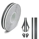 Decal Tape Vinyl Sticker for Vehicle Bodies & Parts Dark Gray 1/8' & 1/5' PIN Stripe 9/16' PinStriping Decal 32 ft Length for Cars Bumpers Models Helmets Motorcycles Dashboards Bodyworks