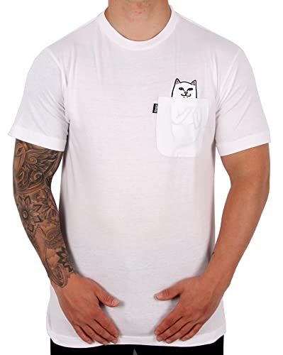 Preisvergleich Produktbild RIPNDIP T-Shirt Lord Nermal Pocket XL White