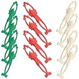 Stretchy Flying Christmas Elves (1 dz) Holiday Stocking Stuffers, Individually Packaged, Approx. 3.5