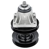 ACEBRI Spindle Assembly Double Pulley for MTD White Huskee for Troy Bilt 46 inch Deck 618-0593