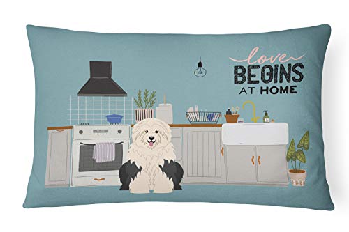 Coussin de berger anglais multicolore : idée cadeau idéale pour passionnés - 2
