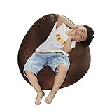Gran regalo: también se puede usar como bolsa de juguetes y tiene el espacio más ordenado. Esta funda para sillón puf es un bonito regalo para familiares y amigos.