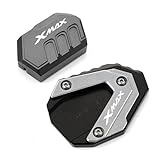Support latérale Pad Béquille De Moto, Plaque Support Latérale Colonne Auxiliaire pour Ya&MAHA XMAX300, XMAX125, XMAX250, Xmax 300, 125, 250, 2017, 2021, 2022
