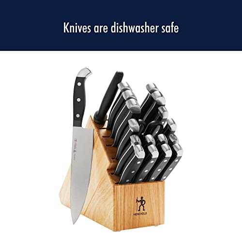 Henckels Statement Razor-Sharp 20-Piece Knife Set With Block, Chef Knife, Bread Knife, German Engineered Knife Informed By Over 100 Years Of Mastery #TOP7