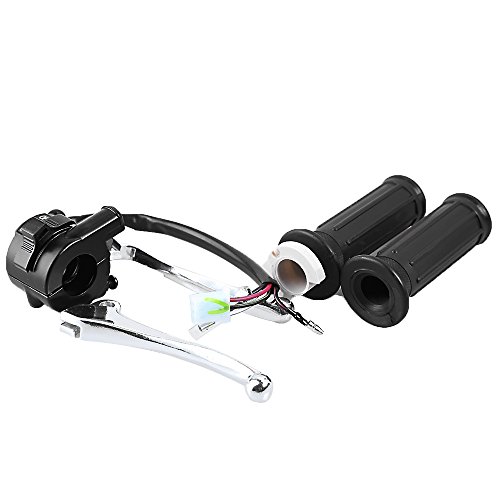 Throttle Housing Left Right Clutch Brake Lever Hand Grips Assembly Replacement for Yamaha PW50 Y-Zinger 1981-2009 2012 2013 2014 by Anxingo - Image 9