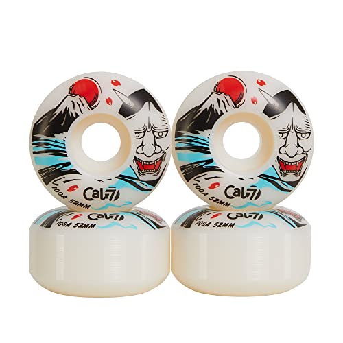 Cal 7 Catch-22 Skateboard Wheels 52mm 100A White Oni