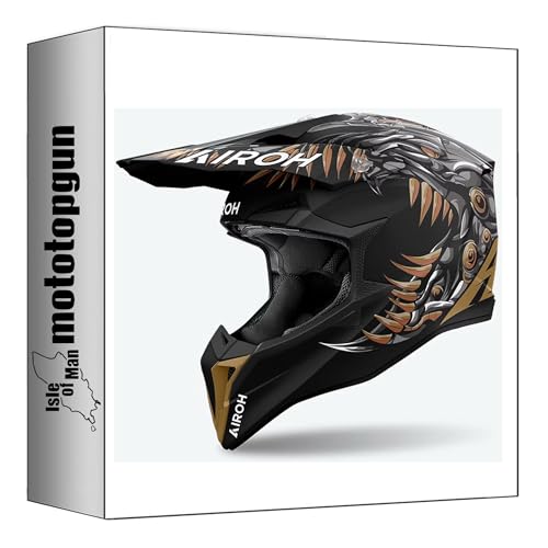 Casque Off-Road Airoh Wraaap Wrac35 pour pilote taille XXS