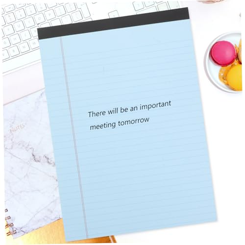 Bloc-notes ligné détachable pack de 4 petits calepins de notes pour liste de courses et bureau - 7