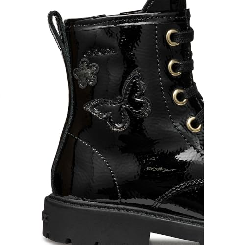 Geox J Shaylax Girl Bottines à la Cheville, Noir, 27 EU