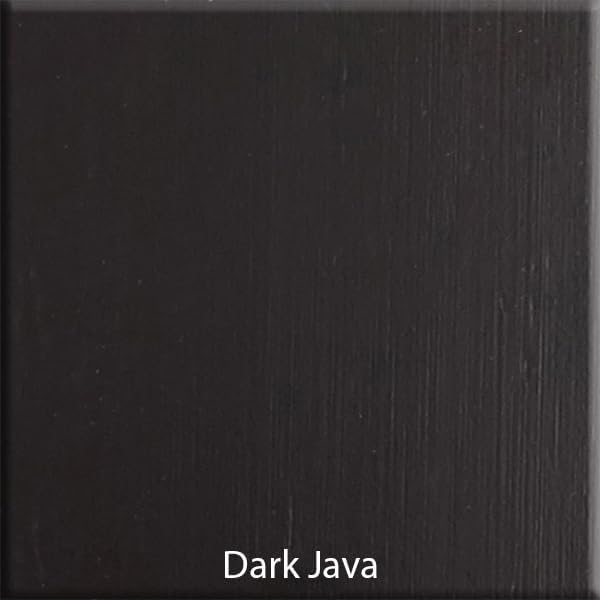 Image showing a dark java wooden bed rail