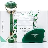 ✅ MANUAL ELECTRONICO: un manual de instrucciones rápido viene con usted y un manual electrónico más completo sobre el uso del rodillo de jade de cuarzo está disponible para descargar después de su compra. Incluye diagramas de técnicas de masaje facial, guía paso a paso. Detalles de las áreas objetivo e información necesaria para integrar perfectamente su Jade Roller en su rutina cosmética con el fin de revitalizar y refinar sus líneas faciales.