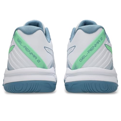 ASICS Men's Gel-RENMA 2 Pickleball Shoes, 9, White/Menthol - image 5