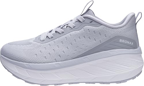 Image of BRONAX Women's Wide Toe Box Shoes | High-Impact Cushion Thick Sole | Comfort for All-Day Walking