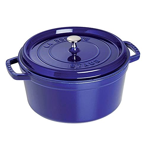 STAUB 40510-283-0 Cocotte Round 24 cm Dark Blue