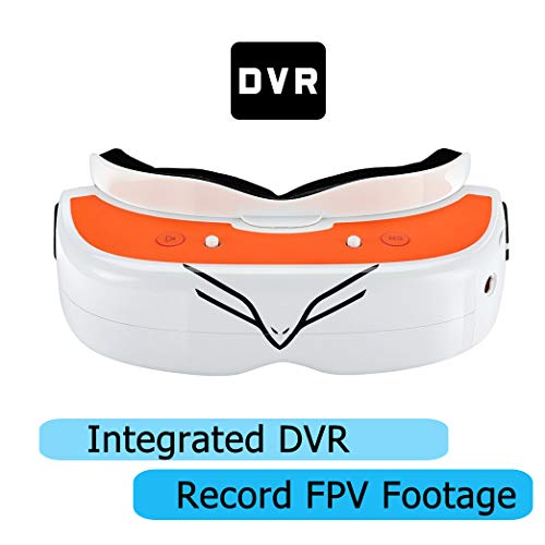 Flysight FPV Goggles with DVR for Drones Falcon FG02 Wireless 5.8G RC Video Goggles with HDMI in Custom Detachable Diversity Module