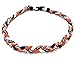 Package of 10 Assorted Twisted 2 Rope Tornado Necklaces w/ CASES - 20" Length by Captain-Accessories003