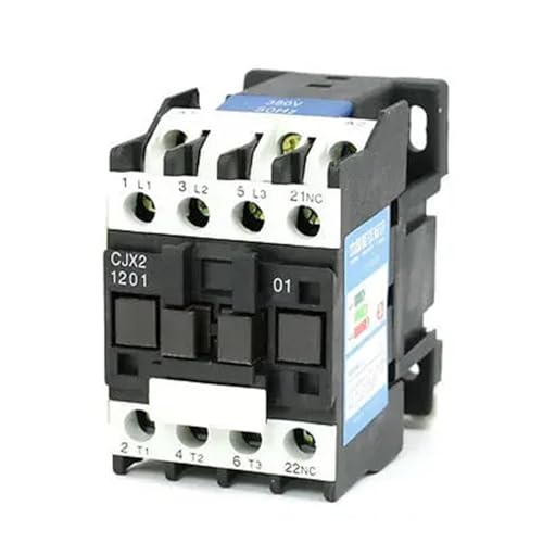Contactor 380V trifásico CJX2-1201 bobina 12A 50/60Hz para cuadro eléctrico motor