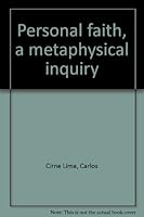 Personal Faith: A Metaphysical Inquiry B0007DXBTW Book Cover