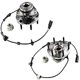 MOTORMAN 513188 Front ABS Wheel Hub and Bearing Set - Both Left and Right - Pair of 2
