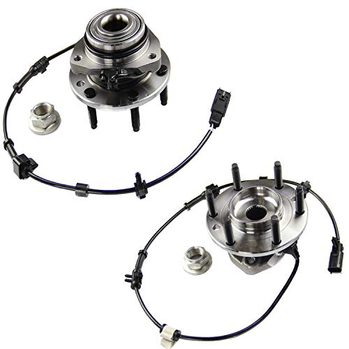 MOTORMAN 513188 Front Wheel Hub Bearing Assembly Set for Chevy Trailblazer SSR GMC Envoy Buick Rainier Assb Pair 2