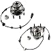 MOTORMAN 513188 Front ABS Wheel Hub and Bearing Set - Both Left and Right - Pair of 2