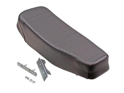 Universal Sitz Sitzbank Fahrersitz Sattel passend für Honda Camino PA 50, Hercules Prima 2 3 4 5 S Hobby Rider, Puch Maxi, Zündapp ZR ZA ZL ZX, Simson, DKW Mofa Moped Mokick