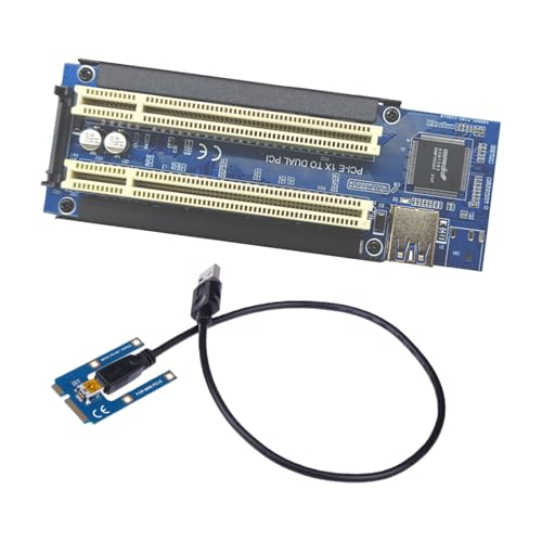 Carte adaptateur PCIE double extension avec puce ASM1083 pour étendre vos ports de bureau