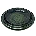 Tierra Garden 4-8181T Gloss Bird Bath Bowl with Gloss Rim, Hunter Green