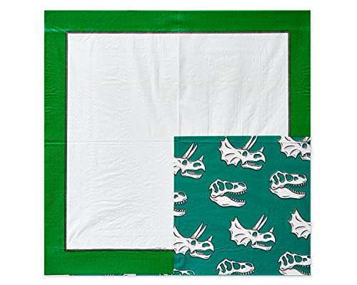 American Greetings Dinosaur Birthday Party Supplies, Lunch Napkins (50-Count) #TOP1