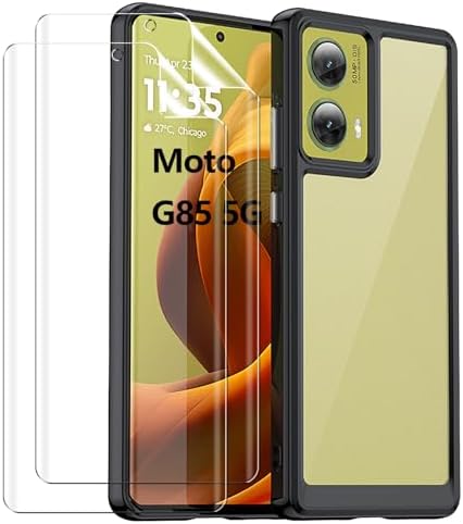 custodia in tpu per motorola g85 5g trasparente