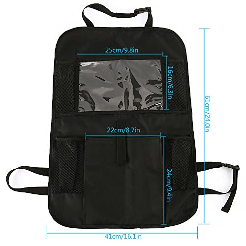 Suporte para organizador traseiro do banco do carro com tela sensível ao toque Suporte para tablet d