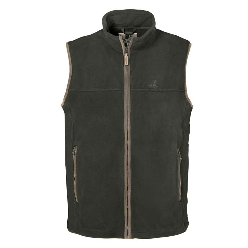 Gilet Scotland enfant Percussion vêtement de chasse sans manche vert kaki
