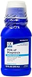 Quality Choice Milk Of Magnesia Original Flavor 12 Fluid Ounces (355ml) , Plastic Bottle (Pack of 6)
