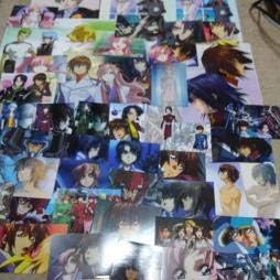 Amazon 機動戦士 ガンダム Seed Destiny セル画風イラスト4枚 フォト風カード 38枚 他 キラ ヤマト アスラン ザラ ラクス シン イザーク 計44枚 アニメ 萌えグッズ 通販