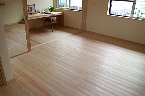 【訳あり】無垢桧(ヒノキ)フローリング 無節 15×105×1900mm 1束(10枚入り)