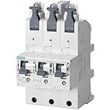 Polzahl : 3P SIEMENS - 5SP38352 Hauptleitungsschutzschalter (SHU) 3x 1-polig E 35A 230/400V Montage auf 40mm-Sammelschienen