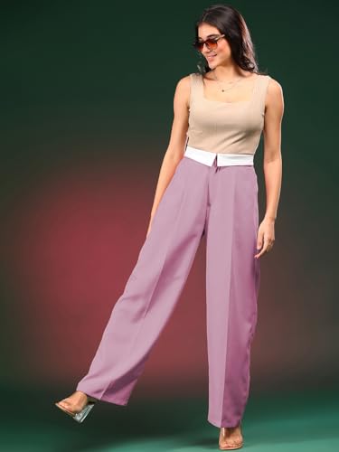 Image of KOTTY Women's Lightweight Loose Fit Casual Wear Pants