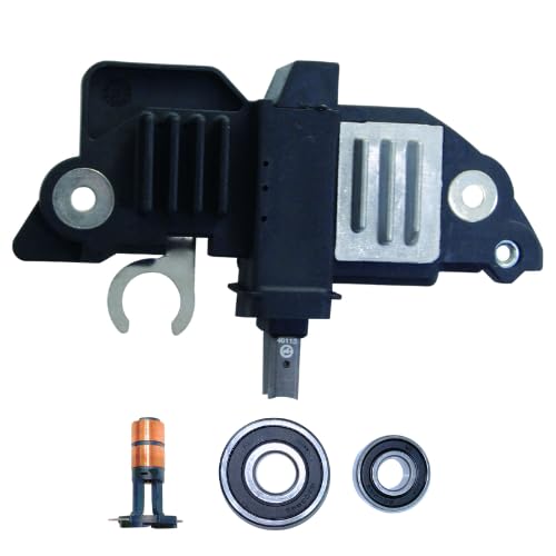 SB Parts New Alternator Kit Regulator Slip Ring ib6197rk7 Compatible with BoschCompatible with Audi Q5 S4 A4 A5 TT TTS Quattro 2009 2010 2011 2012 2013