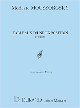 Paperback Tableaux D'Une Exposition, Pour Piano (L. Garban) [French] Book
