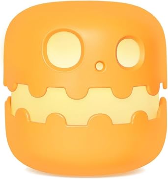 Spooky Pumpkin Night Light, 2024 New Jack o Lantern Night Light with Push Switch, Cute Creative Pumpkin Lamp Table Desk Bedroom Decor Gift for Birthday, Halloween Dazed