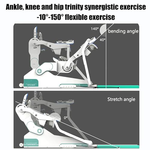 Entrenador eléctrico para rehabilitación de rodilla y tobillo miniatura 4